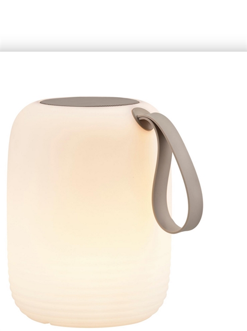 Villa Collection Hav LED Lampe m. højttaler Dia 21 x 27,5 cm Hvid 